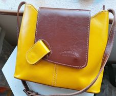 Italian leather handbag