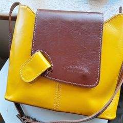 Italian leather handbag
