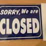 Yes We Are Open - Sorry we are Closed Sign For Shops Or Business Image 4