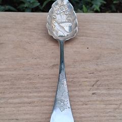 Peter & Ann Bateman Sterling Silver Berry Spoon 1797