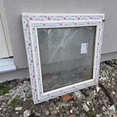 uPVC window new/unused (1m x1m)