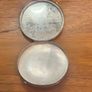 Antique Silver Powder Box with Mirror Grand Tour Image 4
