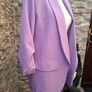 New with tags Lilac blazer made in Italy Image 5