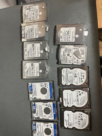 Selection of Hard drives