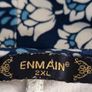 Enmain blue & white top, Size 20-22 Image 4