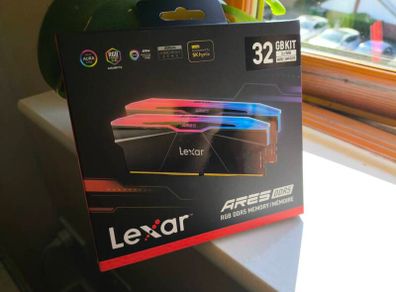 Brand New Ram Lexar ARES 32GB DDR5 6000mhz CL28 RGB Xmp Expo