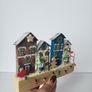 Handcrafted wooden village! Image 2