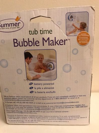 Child's bath game