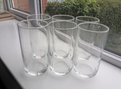 6 hiball glasses
