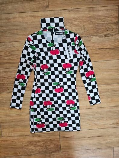 House Of Holland Cherry Print Dress