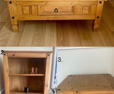 Solid pine furniture set