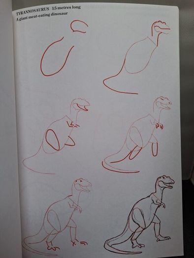 SALE! Set of 4 DRAW 50 drawing books: Dinosaurs, Flowers, Animals and Endangered Animals