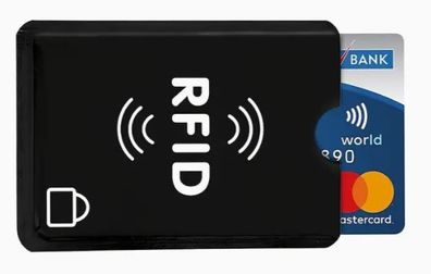 Bank card holder case, The best way to protect your card from electronic theft, new, unopened.