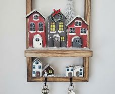 Wooden key holder