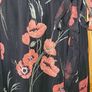 Chiffon Black Floral Dress 14 Image 5