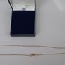 New 10kt gold pendant and chain Image 7