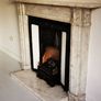 Regency Carrera Marble Bullseye Fireplace Image 8