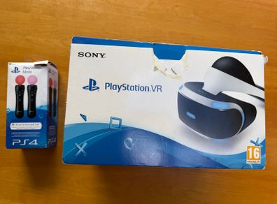 Playstation PS4 VR Headset & Controllers- Boxed
