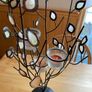Candle holder - leaf design with three candle holders. Image 2