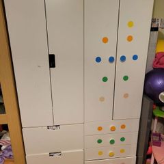 2 kids ikea wardrobes