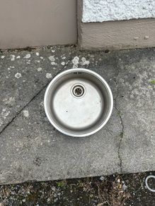 Stainless Steel Round Sink (45cm)