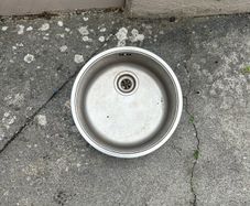 Stainless Steel Round Sink (45cm)