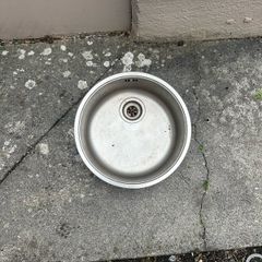 Stainless Steel Round Sink (45cm)
