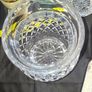 Beautiful Large Crystal Lidded Biscuit Barrel Image 3