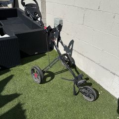 masters 5 series 3 wheel golf trolley