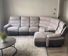 Grey Recliner sofa