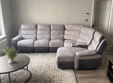 Grey Recliner sofa