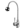36544 360 Degree Rotatable Spout Single Handle Sink Faucet Pull Down Spray Mixer Tap Image 4