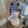Vintage Motorcycle Helmet Image 3