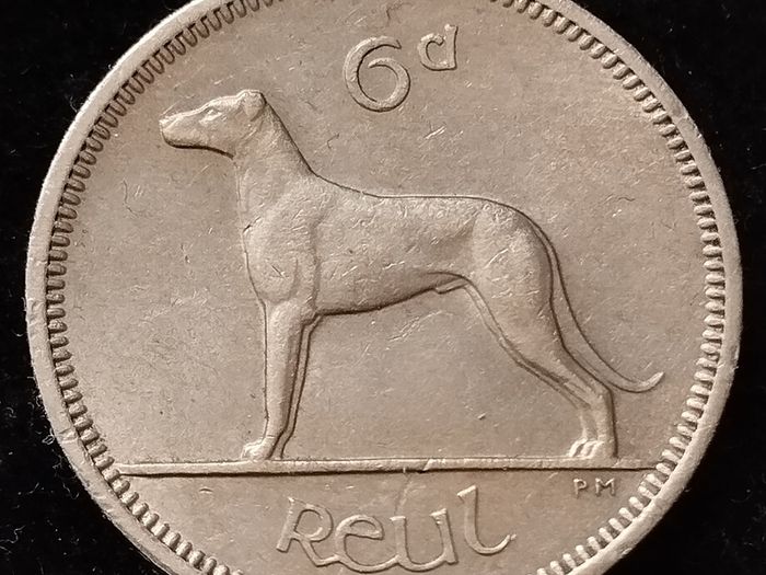 Ireland - 1964 - 6 Pence - Wolfhound - KM.13a - [11]