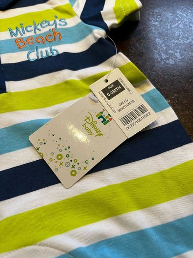 Disney All in one plus bib with tags on