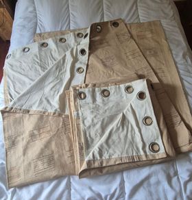Long curtains