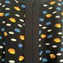 nwt Rant and Rave thalia dot print zip front blouse (black / blue / yellow) size 14 Image 4