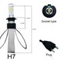 2pcs H4 3 Color 60W 9600Lm Headlight 6000K/4300K/3000K 12V Yellow Fog Lights for car Brightest Led Lamp Copper Cooling Led lights Image 8