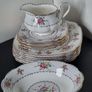 Rare Royal Albert "Petit Point" Dinner Set Image 2