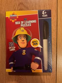 Fireman Sam My box of learning puzzles Brand New sealed