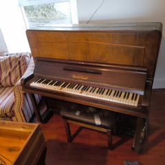 upright piano Russell and Russell