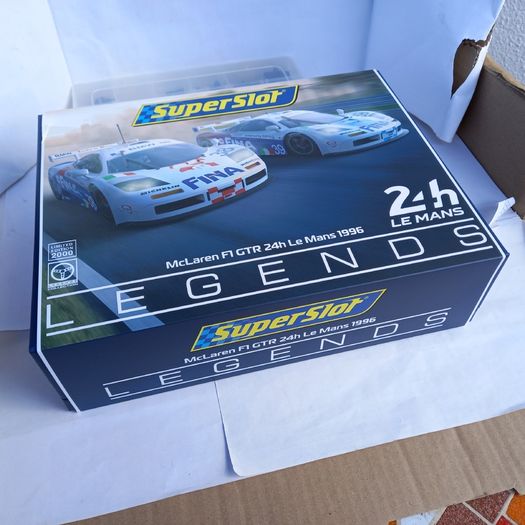 Scalextric Legends: McLaren F1 GTR Twin Pack ( Superslot gt touring 24hr slot car endurance H4021a C4021a  )