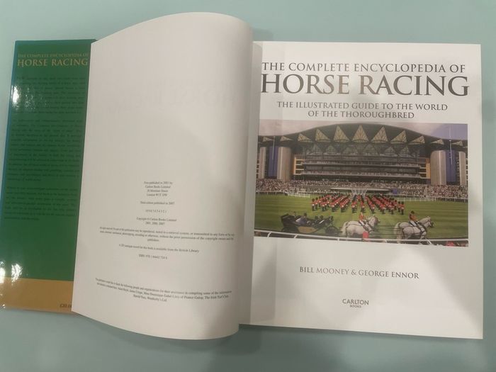 The Complete Encyclopedia of Horse Racing - Hardback
