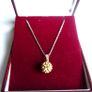 Vintage 925 Silver  Pendant and Chain length 18" - 3,1g Image 2