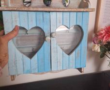 Key Cabinet and Shelf Coastal Blue