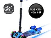 Kids Rocket Smoke Push Scooter