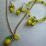 earrings , bracelet and necklace set Image 3