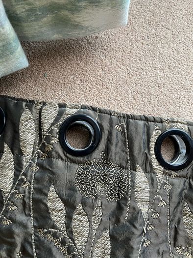 Bespoke handmade door curtain