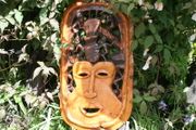 Wooden Heavy African Mask