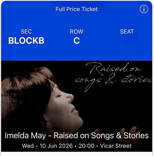 Imelda May tickets